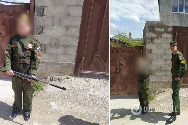 В России на 9 мая устроили акцию с 'расстрелом' детьми 'последнего фашиста'. Фото