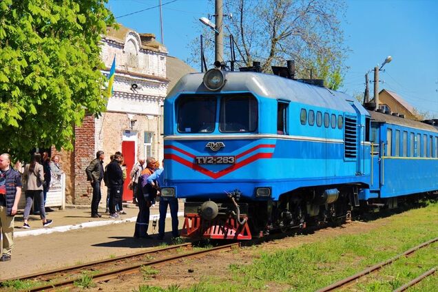 'Укрзализныця' запустила еще один поезд самой длинной в Европе узкоколейкой