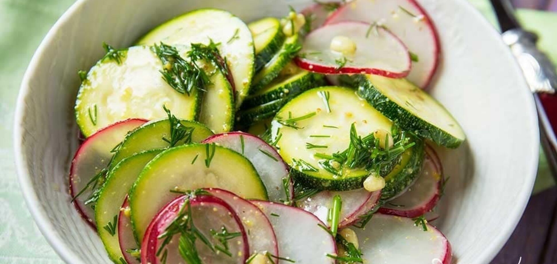 Вкусный овощной салат 
