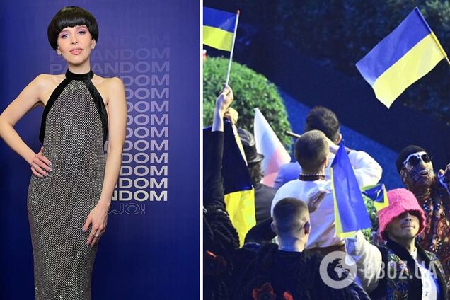 Учасниця Євробачення від Литви в прямому ефірі вигукнула 'Слава Україні!' і закликала допомагати українцям