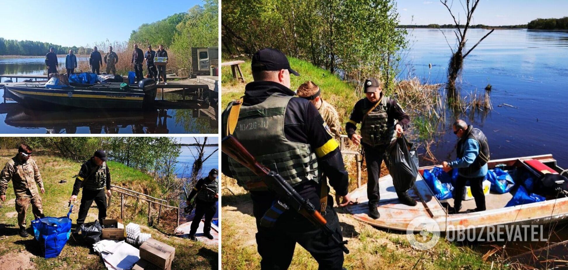 Гражданам доставили продукты питания и медикаменты