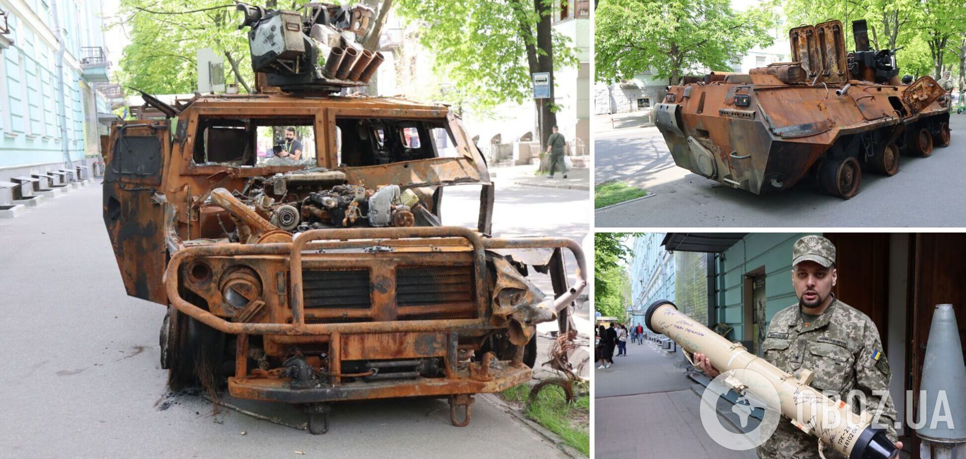 Техника оккупантов была уничтожена в боях за Киев и область