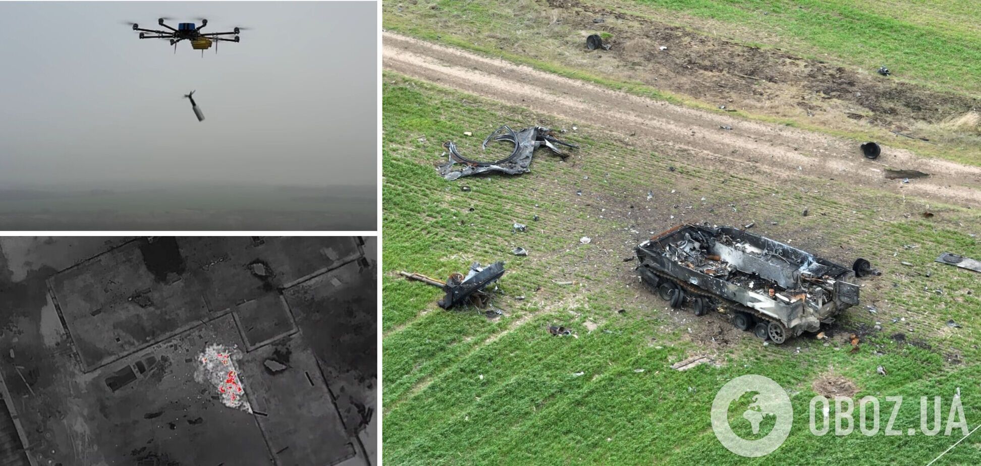 У ЗСУ показали, як скидають 'подарунки' на позиції ворога: вийшли 'феєрверки'. Відео