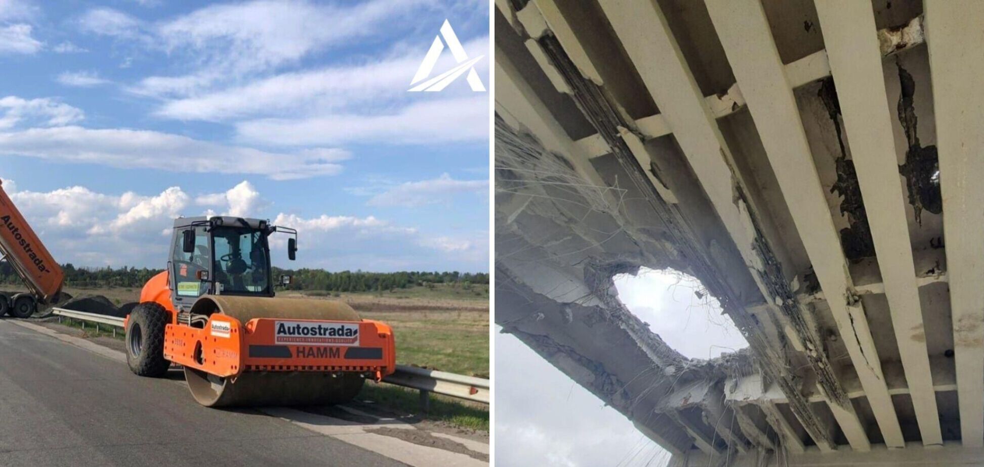 Дорожники построят временный объезд у разрушенного моста на трассе М-07