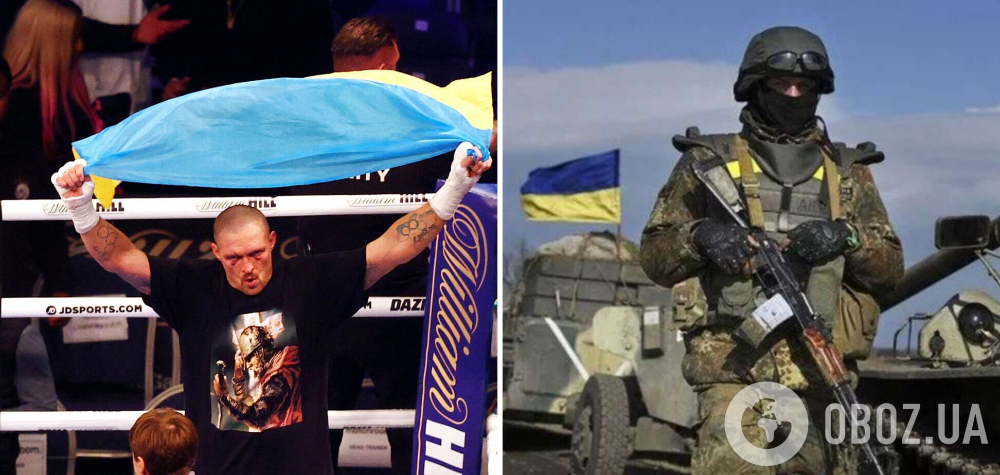 Британская журналистка довела Усика до слез перед реваншем с Фьюри, сделав подарок с передовой