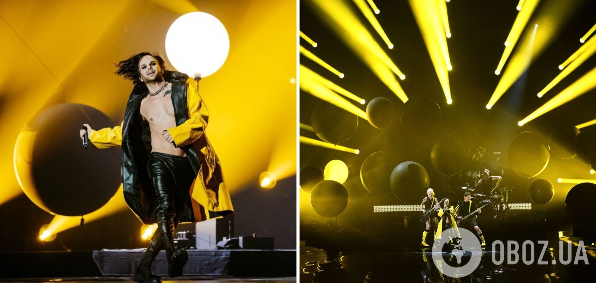 The Rasmus открыли второй полуфинал Евровидения зрелищным шоу и 'взорвали' зал. Фото и видео