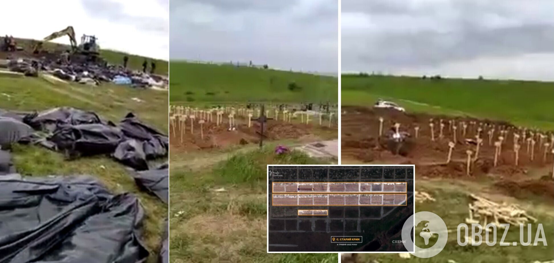 Братские могилы возле Мариуполя увеличились: опубликовано фото со спутника