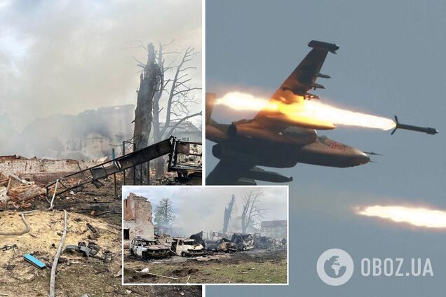 Оккупанты нанесли авиаудары по Новгород-Северскому: три человека погибли, 19 ранены. Фото