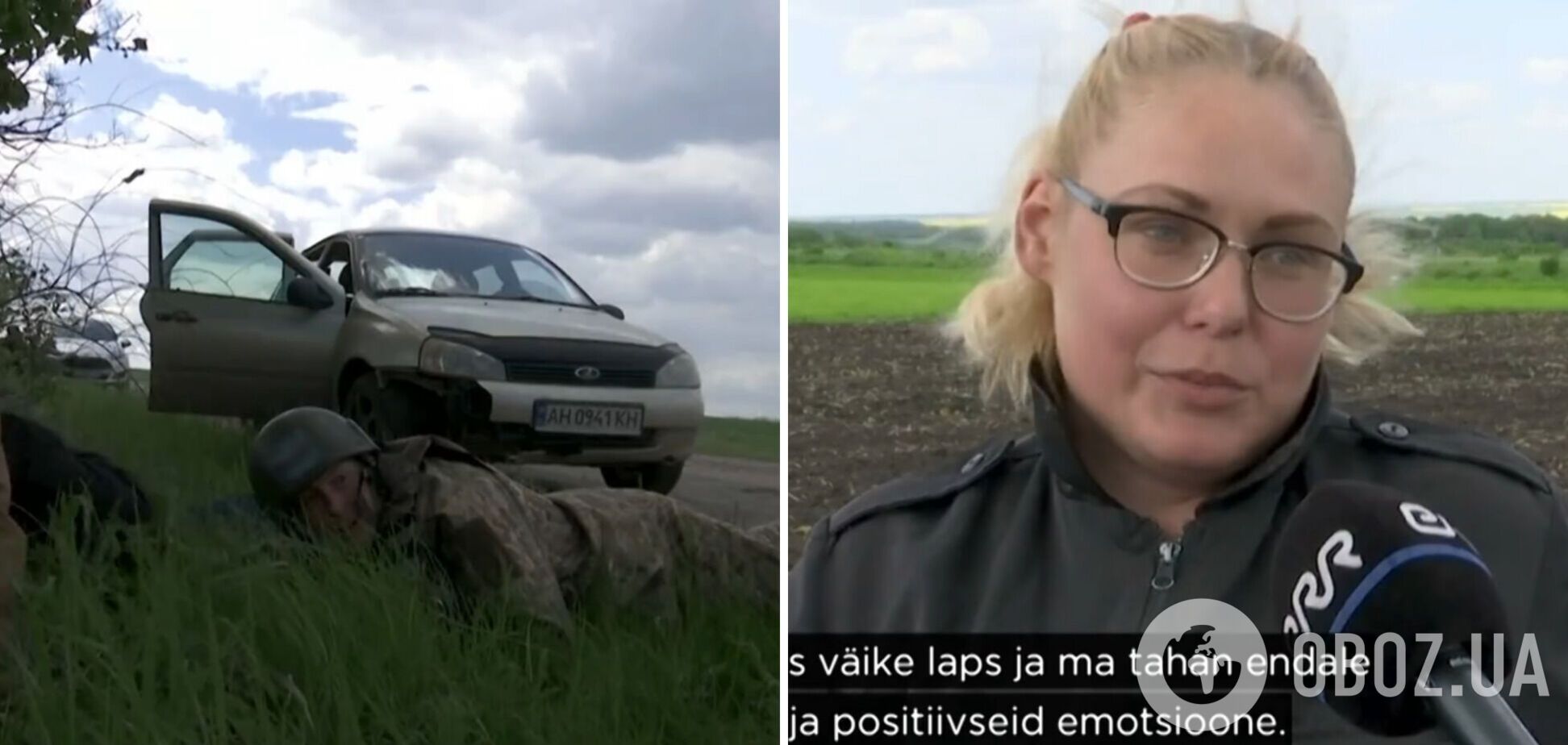 Иностранные журналисты попали под обстрел на Донетчине и рассказали, что их поразило больше всего