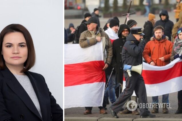 Лидер белорусской оппозиции Светлана Тихановская