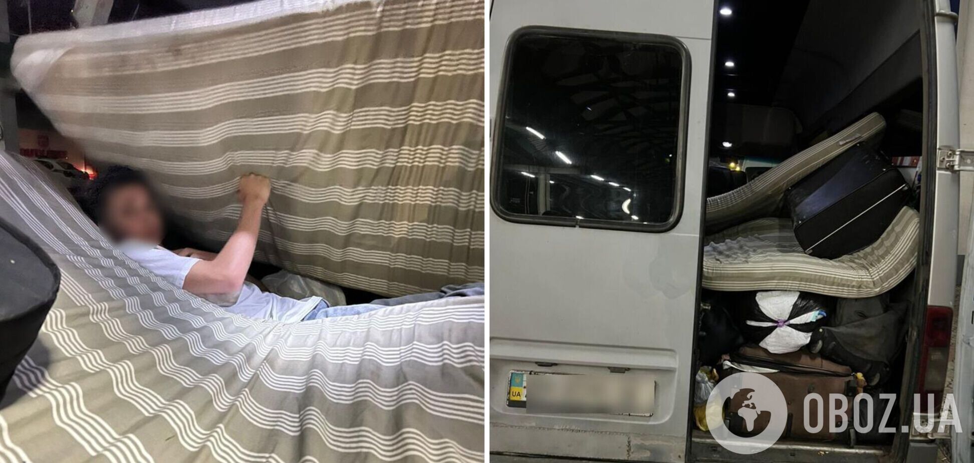 Украинец скрылся в матрасе, чтобы выехать в Польшу, но его разоблачили. Фото