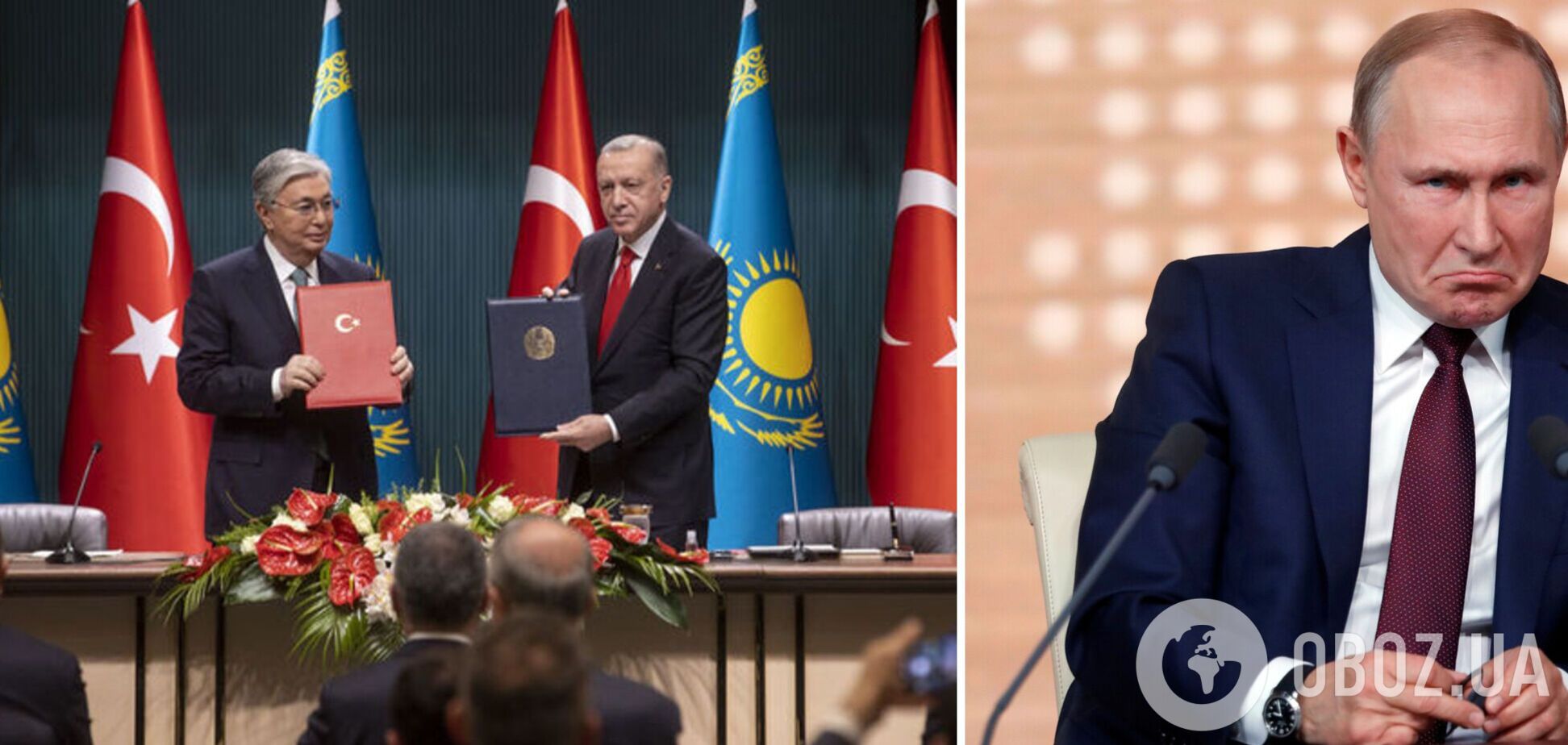 Нож в спину Путину. Казахстан подписал с Турцией соглашение о военном сотрудничестве