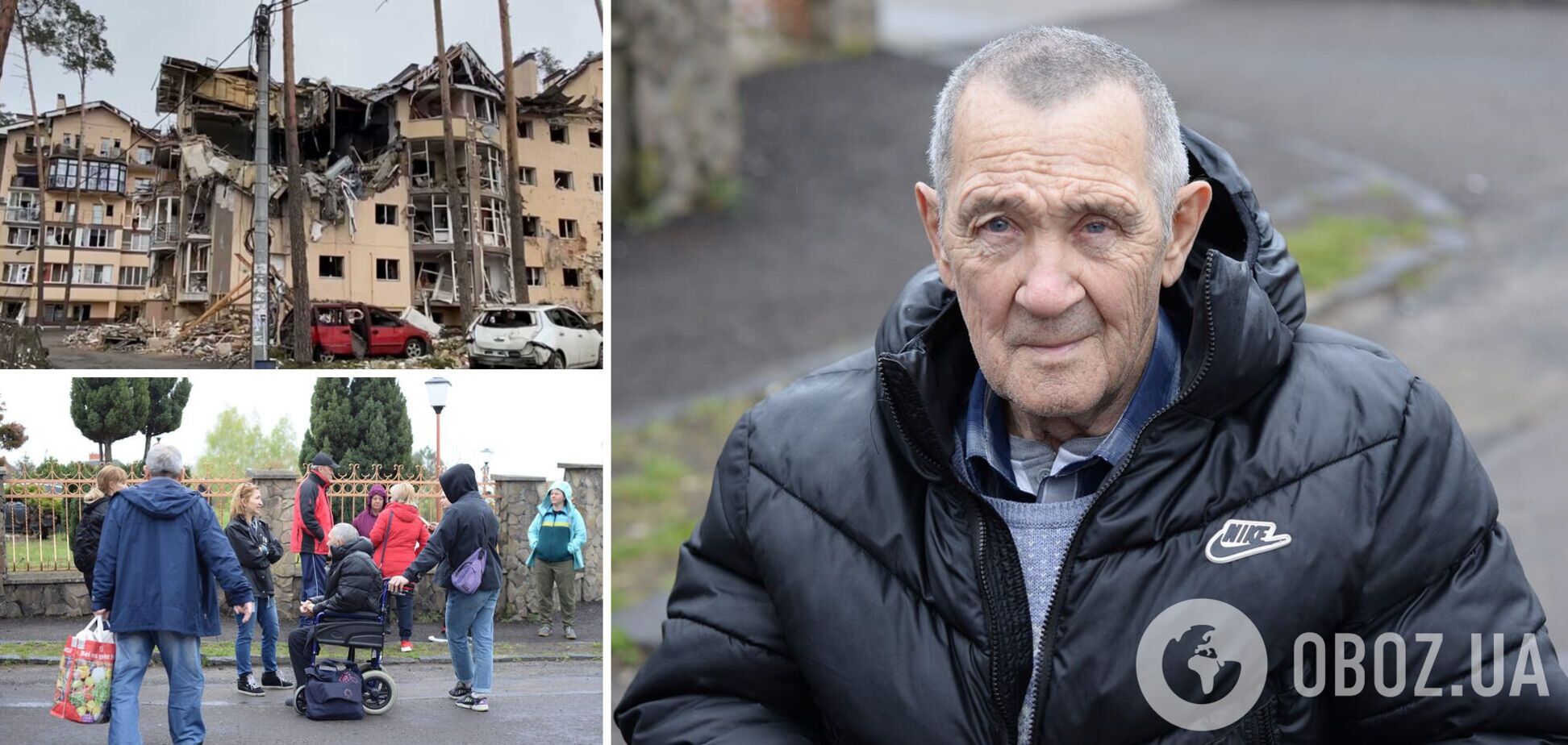 Без води та їжі з відмороженою ногою: пенсіонер із Ірпеня п'ять днів ховався у лісі від росіян