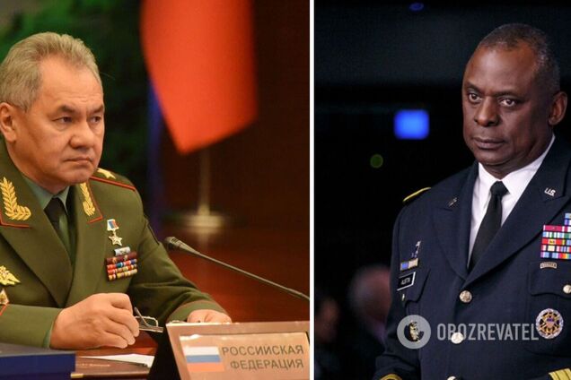 Глава Пентагону вперше з лютого поговорив із Шойгу та закликав закінчити війну