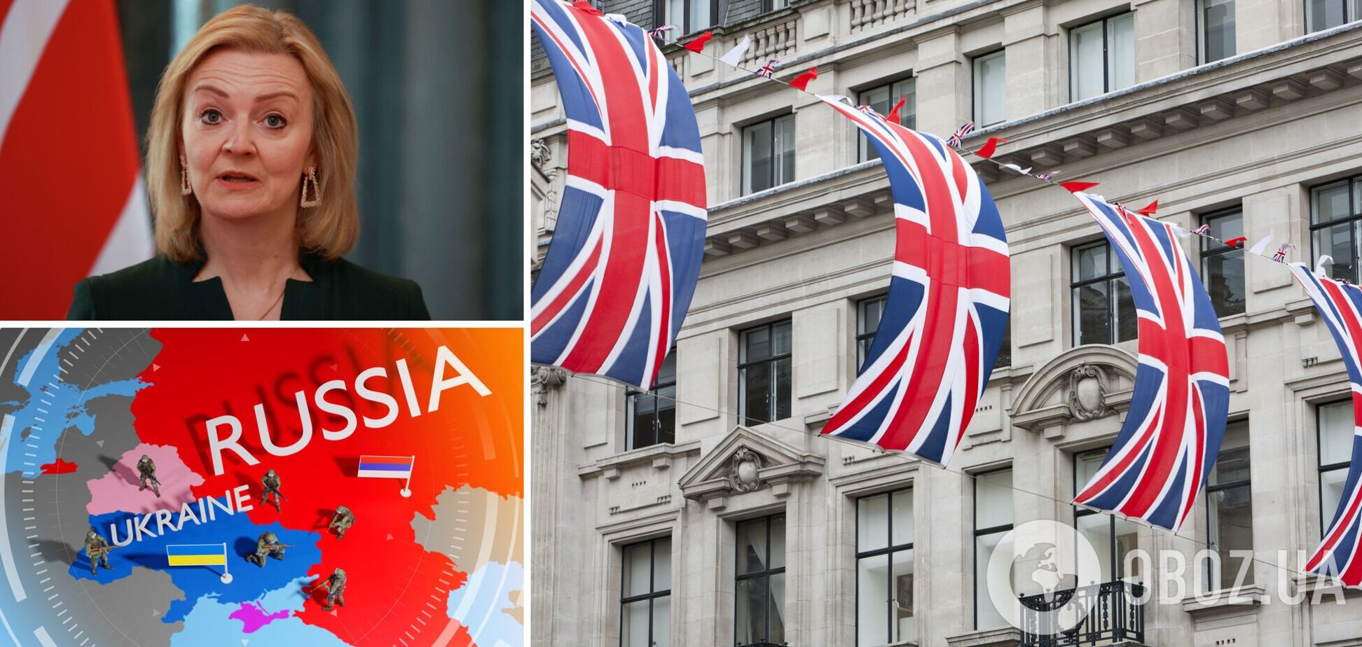 Ліз Трасс розповіла, коли Британія зніме санкції із Росії