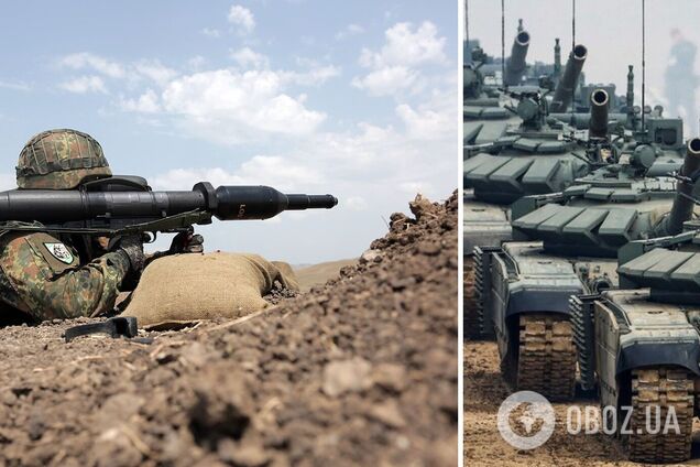 Окупанти потрапили під вогонь німецьких Панцерфаустів: українські захисники знищили три новітні російські Т-72Б3М. Відео