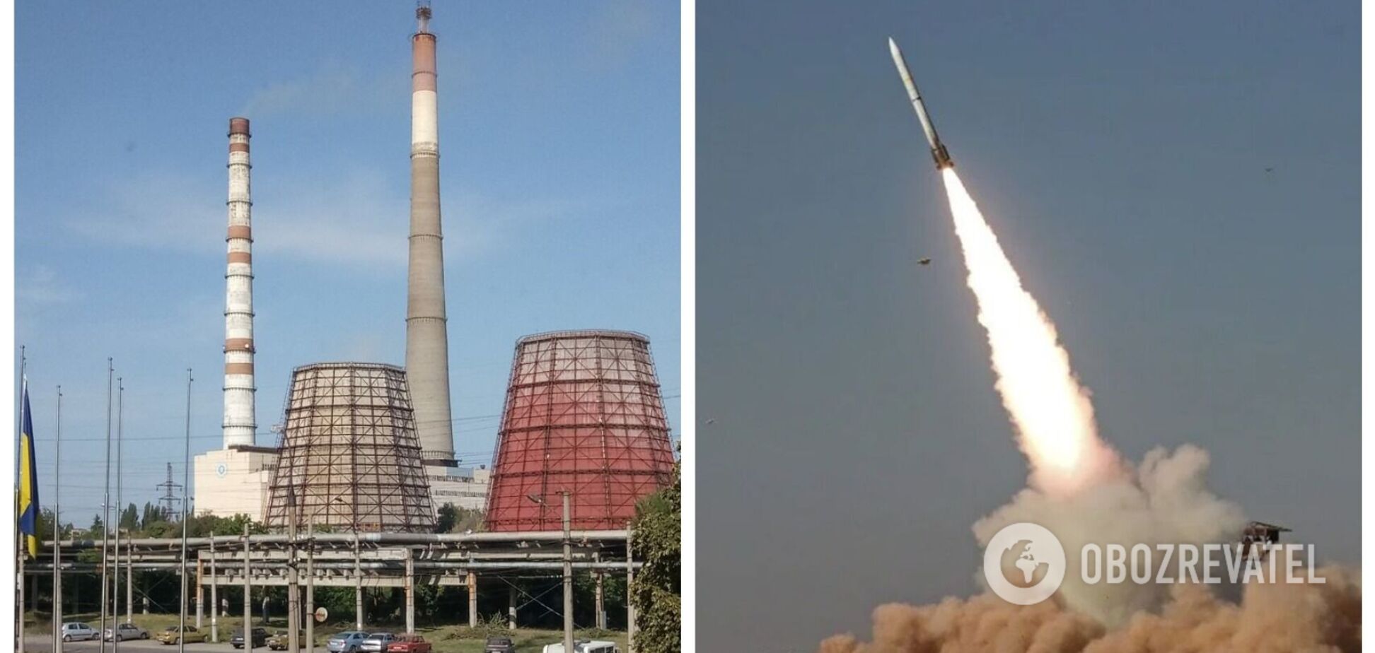 Війська РФ високоточною ракетою вдарили по ТЕЦ у Кременчуці