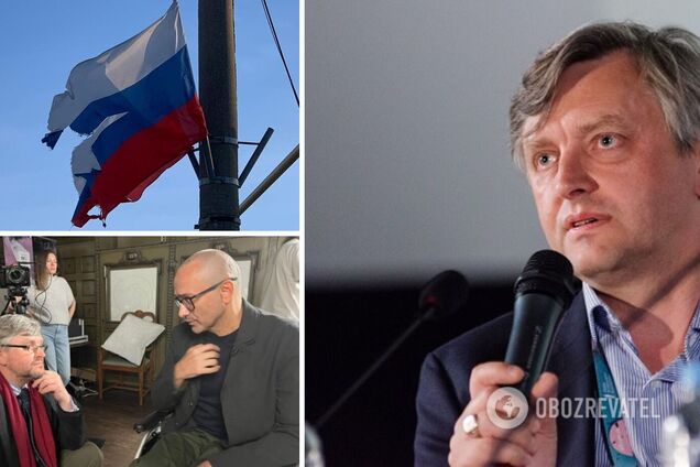 Лозниця, якого виключили з Української кіноакадемії, засвітився з російськими колегами. Фото