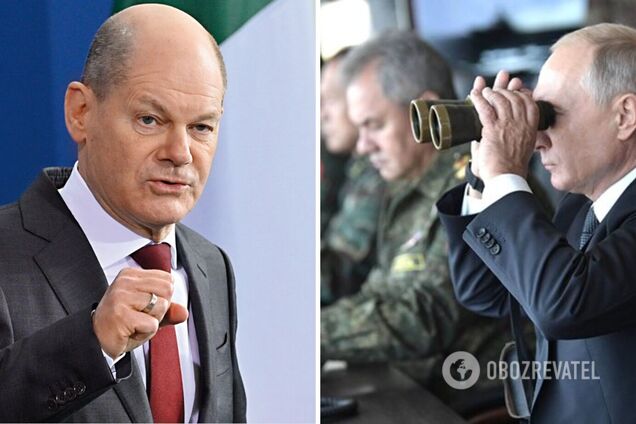 Шольц: ми вимагаємо, щоб РФ вивела війська, єдиний вихід для Путіна – мир з Україною