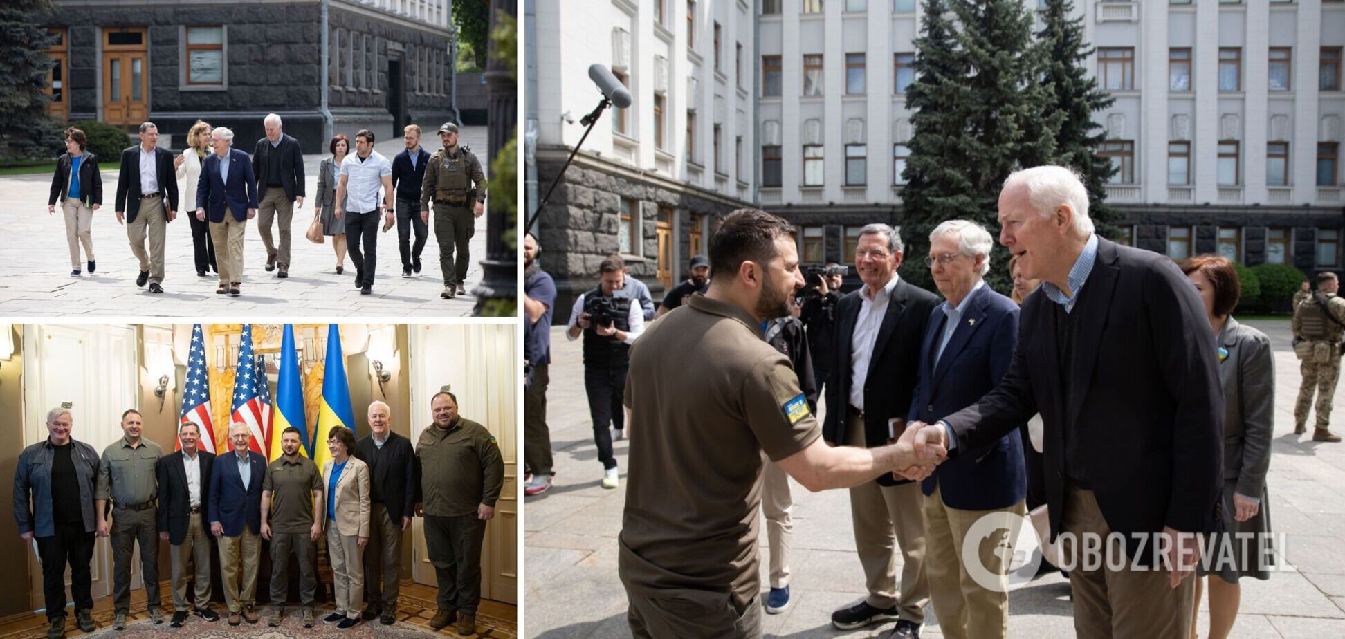 В Україну прибули сенатори США: у Зеленського показали зустріч