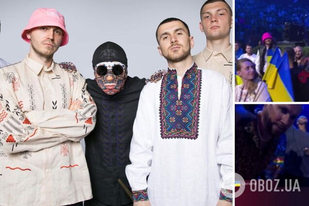 Kalush Orchestra не дали микрофон и не показали из грин-рума во время голосования в финале Евровидения. Видео