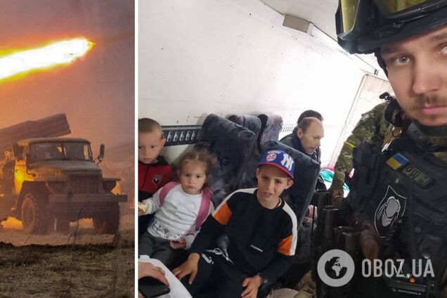 На Луганщині евакуаційний автомобіль із дітьми потрапив під обстріл окупантів. Фото