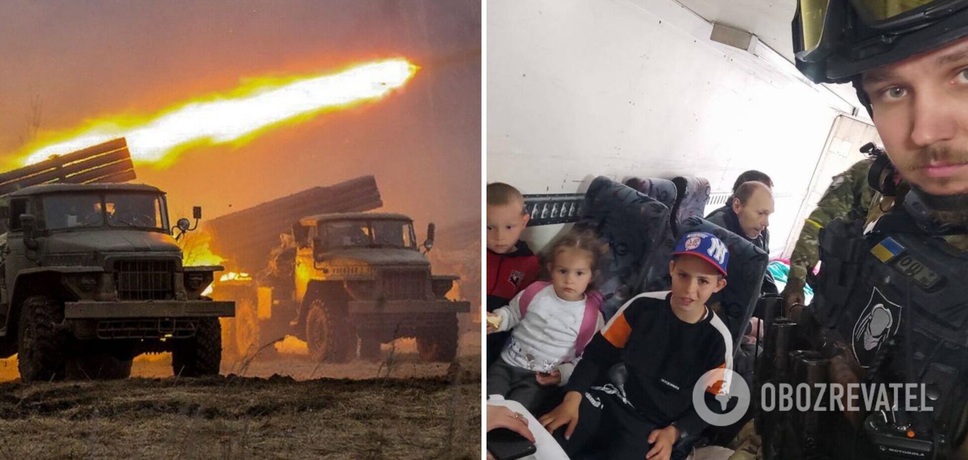 На Луганщине эвакуационный автомобиль с детьми попал под обстрел оккупантов. Фото