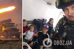 На Луганщині евакуаційний автомобіль із дітьми потрапив під обстріл окупантів. Фото