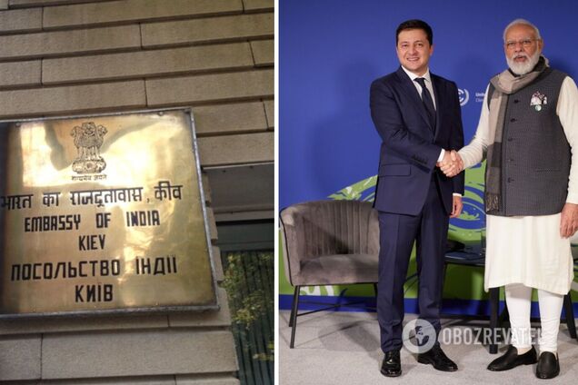 Посольство Індії в Україні також заявило про повернення до Києва