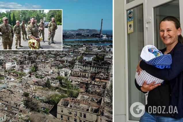 Не дождался рождения сына: в Запорожье побратимы встретили жену погибшего защитника Мариуполя из роддома. Фото