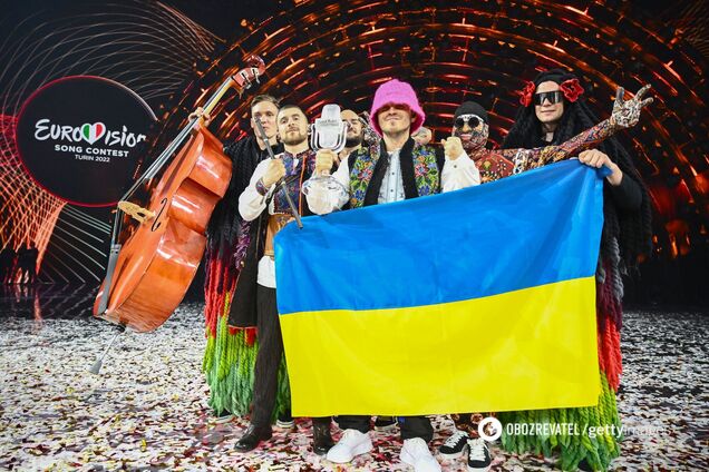 Kalush Orchestra добыли третью победу Украины на Евровидении