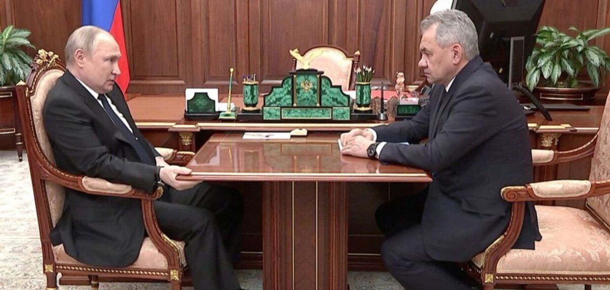 Владимир Путин и Сергей Шойгу