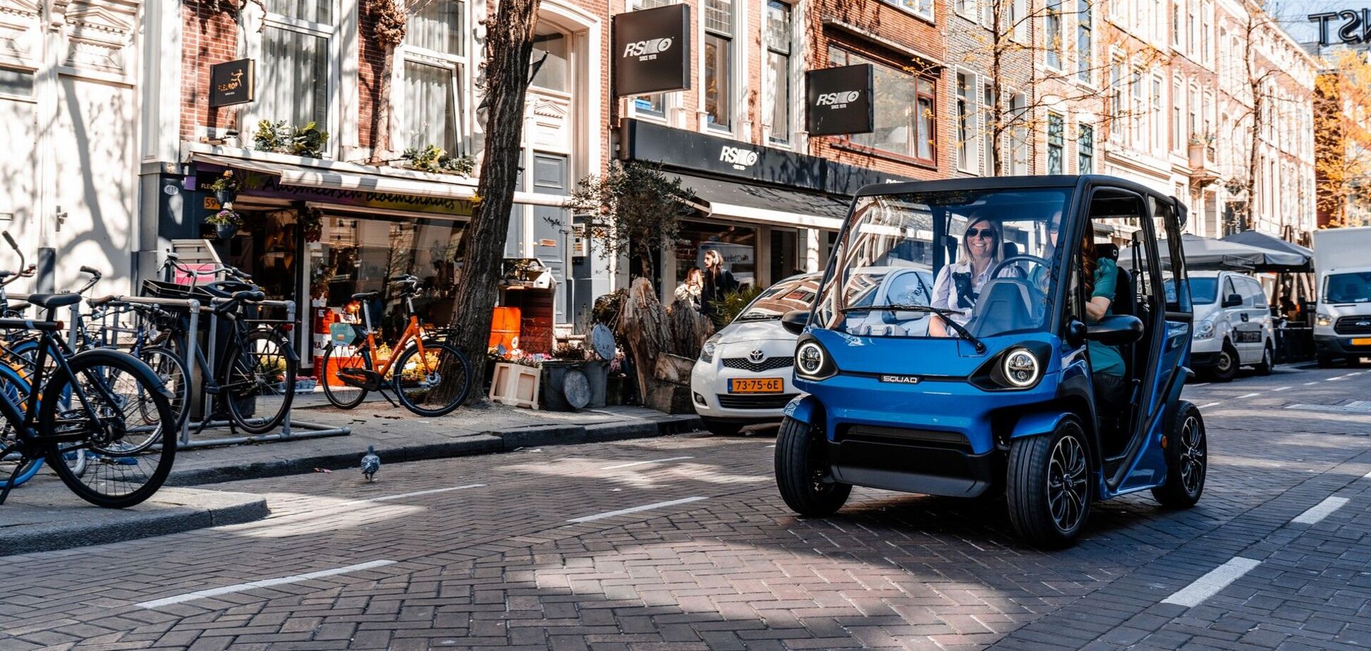 Электрокар Squad на солнечных батареях появился в продаже