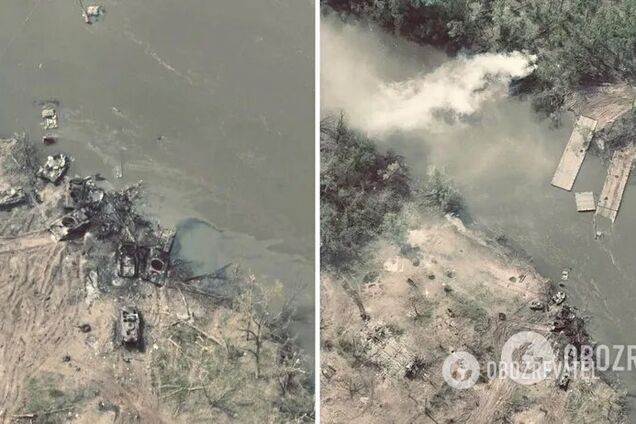 В Луганской области ВСУ уничтожили переправу оккупантов