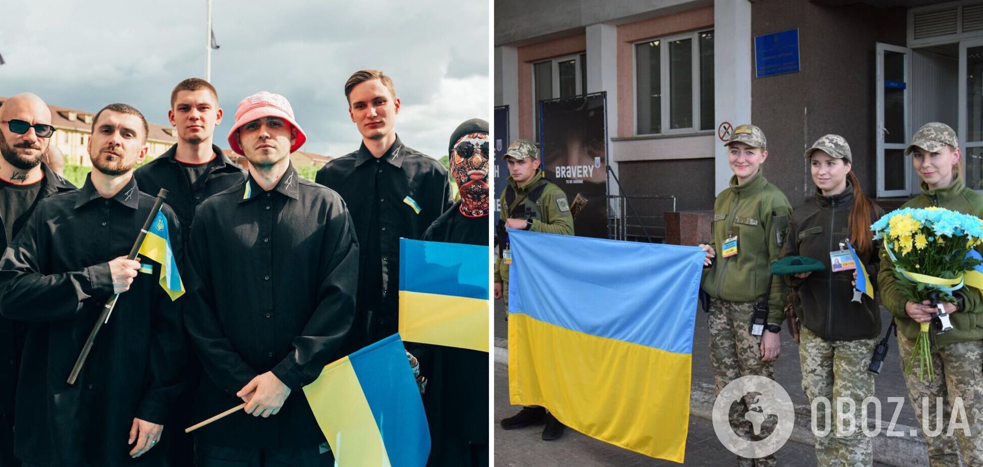 Kalush Orchestra вернулись в Украину и спели Stefania: как встретили победителей. Видео