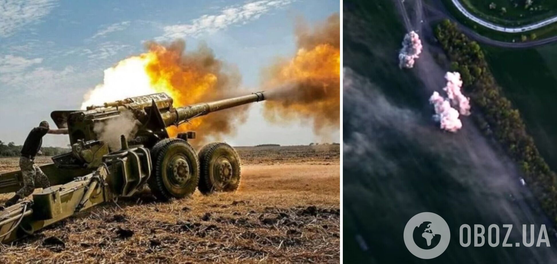 Украинские артиллеристы разбили колонну техники оккупантов: яркое видео