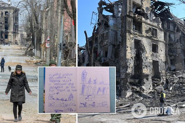 Мальчик, растрогавший Украину своим дневником, остался в Мариуполе: ребенка ранили в спину