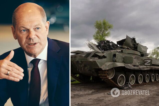 Шольц заявив, що не бачить ознак швидкого припинення війни в Україні
