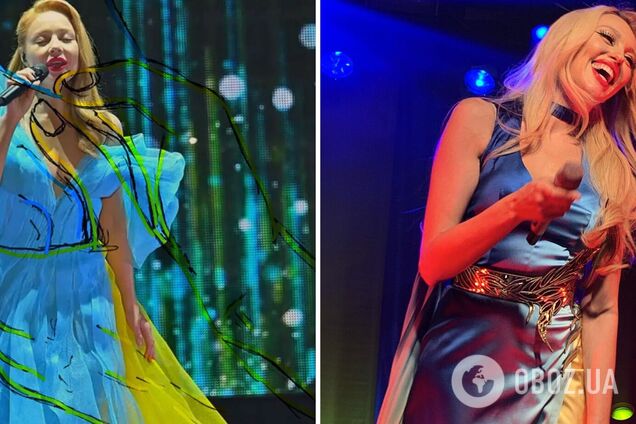 Модна битва. Полякова і Тіна Кароль показали свої патріотичні сукні