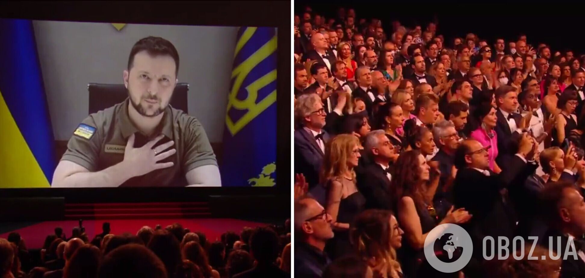'Ненависть исчезнет, а диктаторы умрут': Зеленский выступил на Каннском фестивале и призвал кино не молчать