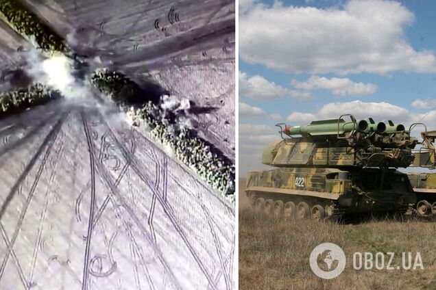 ЗСУ спопелили російську батарею ЗРК 'Бук': відео злагодженої роботи десанту та артилерії