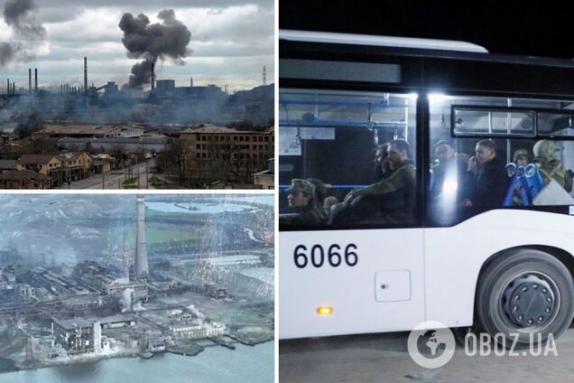 Эвакуация украинских защитников с 'Азовстали'