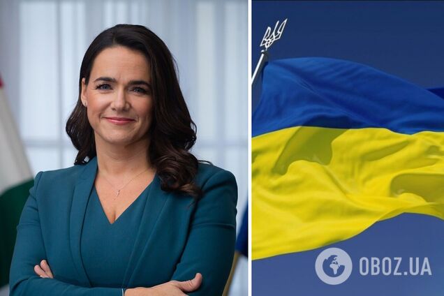Каталіна Новак заявила, що Угорщина підтримує Україну