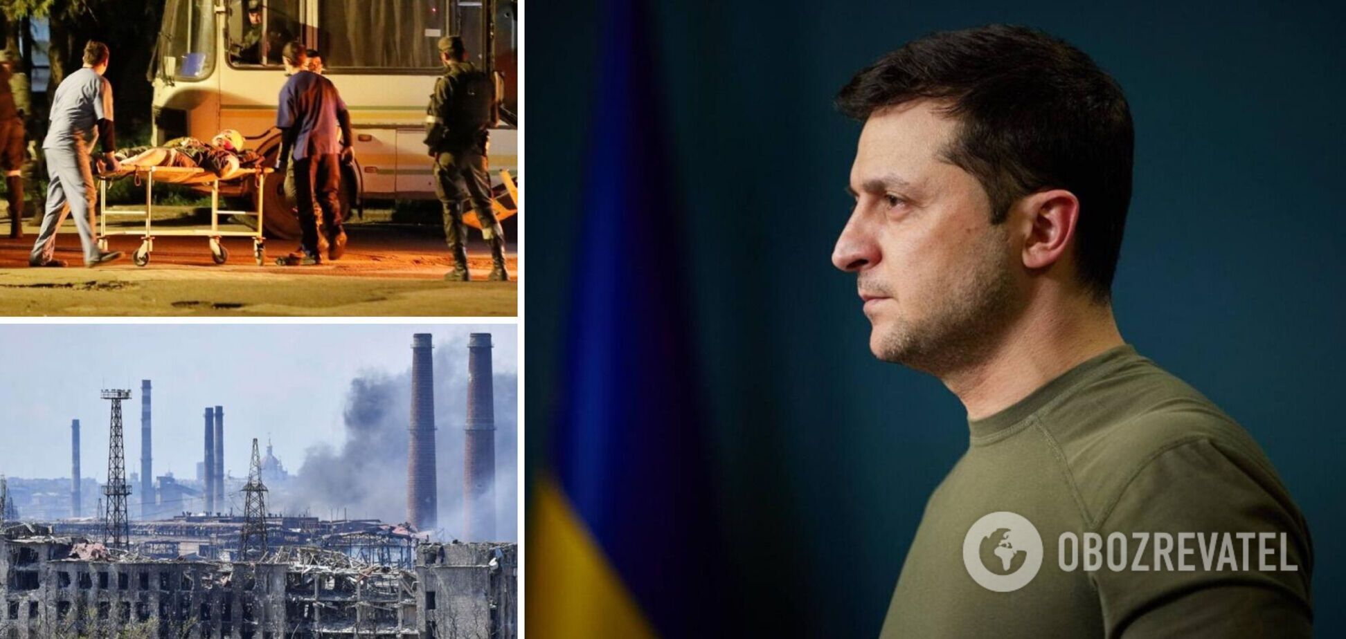 Зеленский о спасении защитников Мариуполя: привлекаем самые влиятельные международные силы