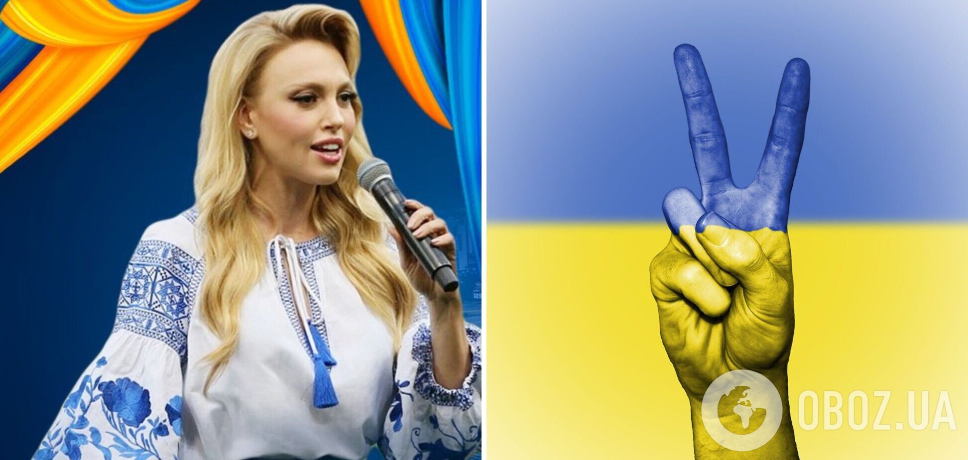 Полякова раскрыла тайну 'костюма', в котором пела гимн Украины перед матчем Олимпиакос – Шахтер
