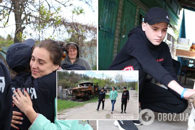 Полицейские помогли вернуть одому похищенного оккупантами парня