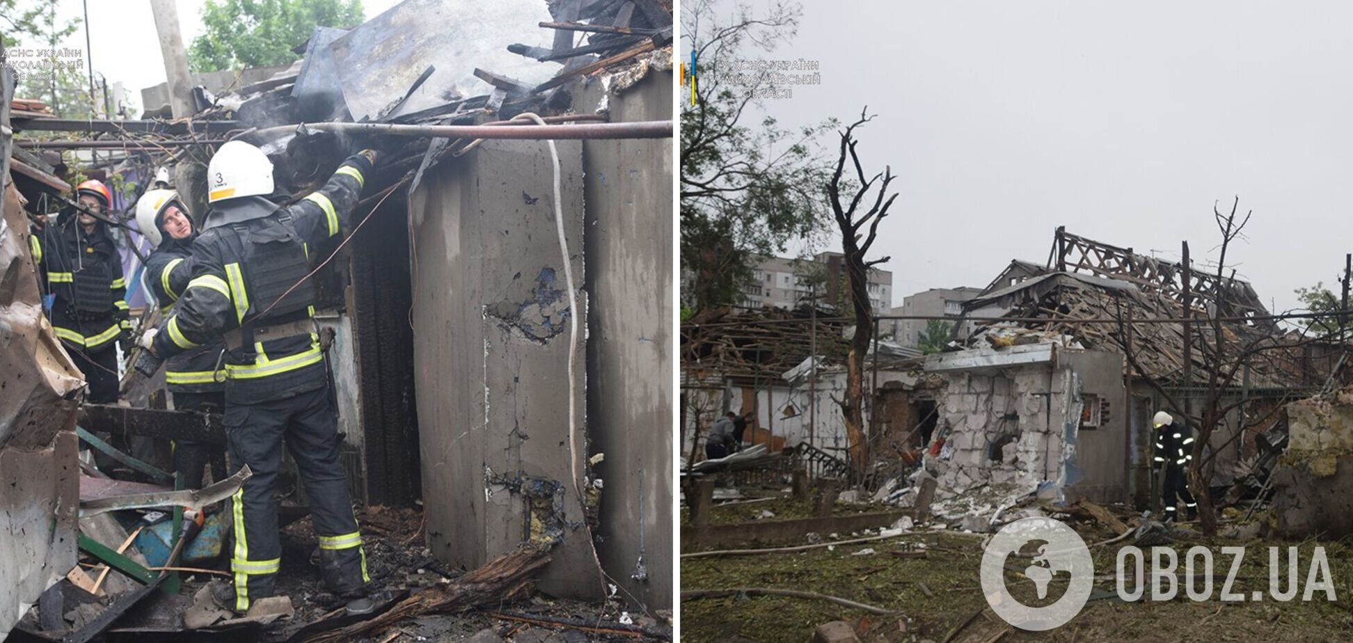 Ворог завдав ракетного удару по Миколаєву: пошкоджено житловий будинок. Фото
