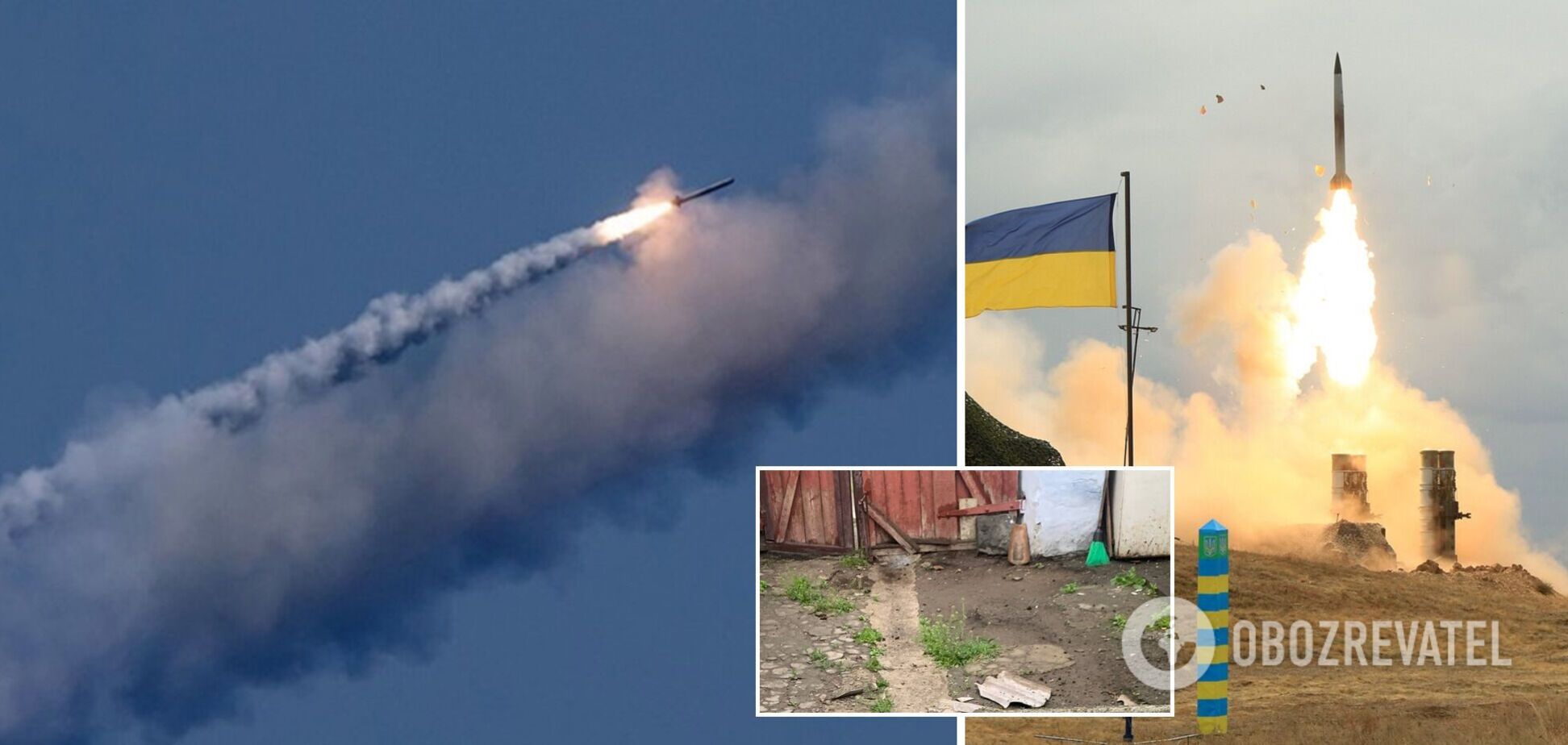 РФ нанесла ракетные удары по Днепропетровщине, Одесщине и Николаеву. Фото и видео
