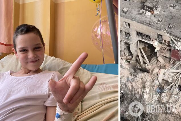 Погибла вся семья: девочка, выжившая под завалами дома в Угледаре, заново учится ходить в больнице Львова