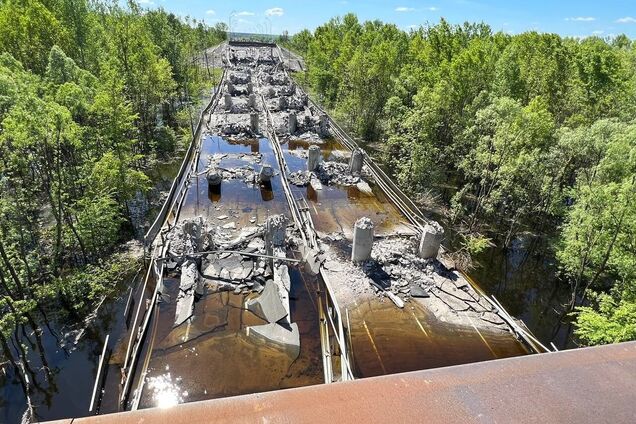 На объездной Чернигова восстановят разрушенный Шестовицкий мост